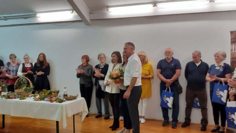 Svečanost povodom Stajuna od lumblije i prva nagrada na natjecanju :)