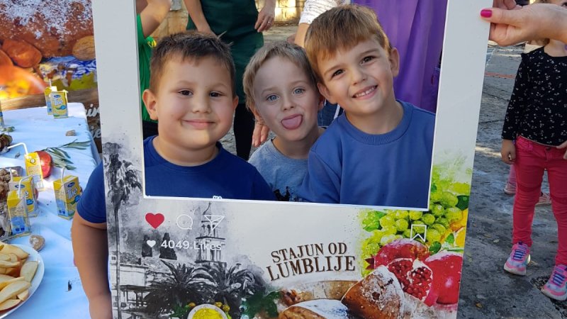 Svečanost povodom Stajuna od lumblije i prva nagrada na natjecanju :)