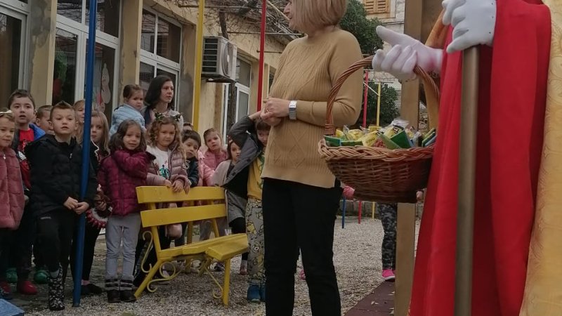 Sveti Nikola u vrtiću