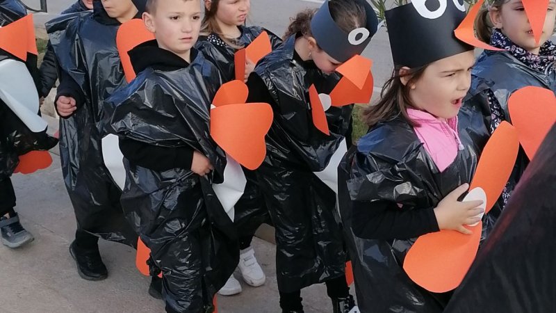 Vrtićarci u povorci na Pokladni utorak