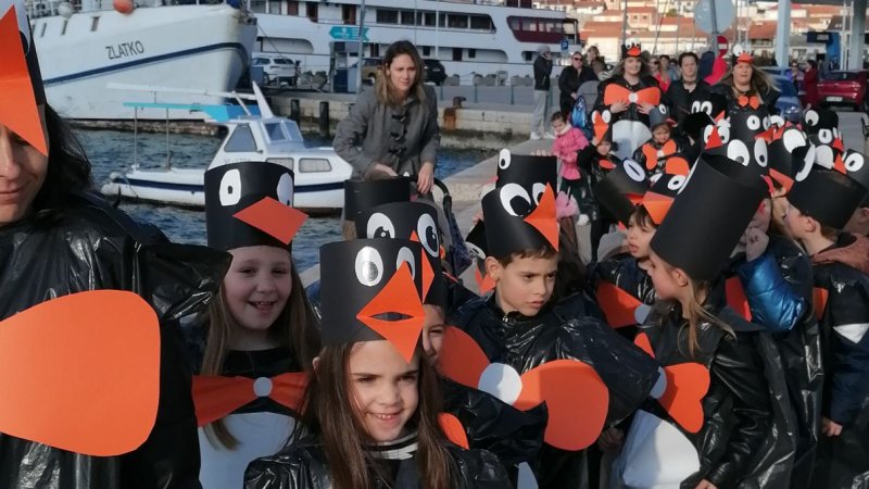 Vrtićarci u povorci na Pokladni utorak