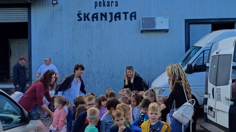 Posjet pekari "Škanjata"