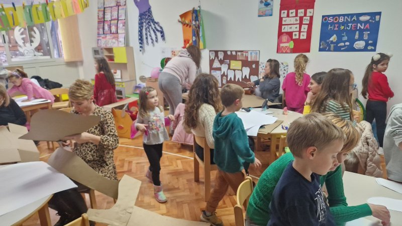 Radionica za maškare s predškolcima