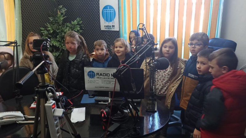 Posjet Radiju M - Svjetski dan radija