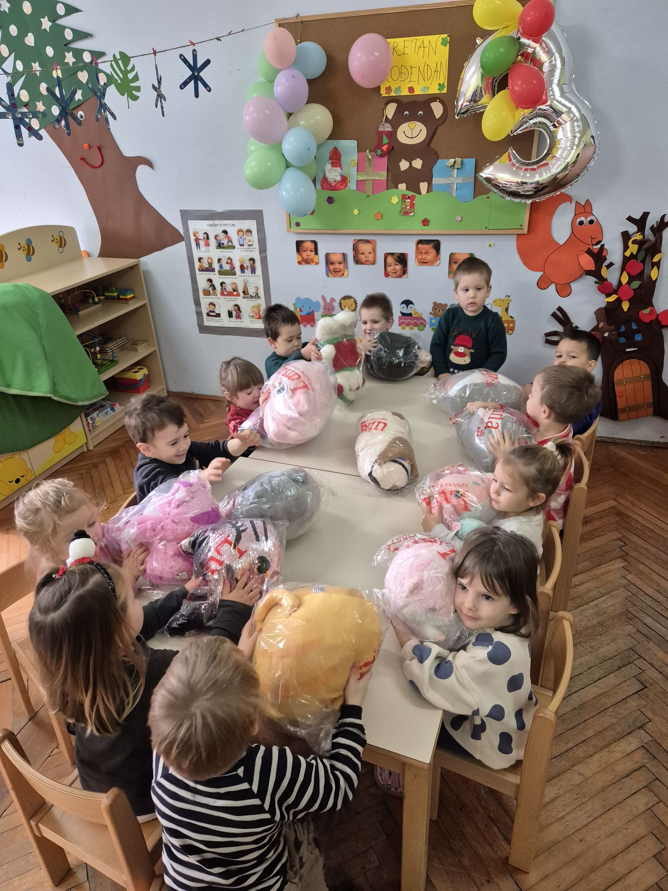 Zahvala uslužnom obrtu Luna na doniranim plišancima