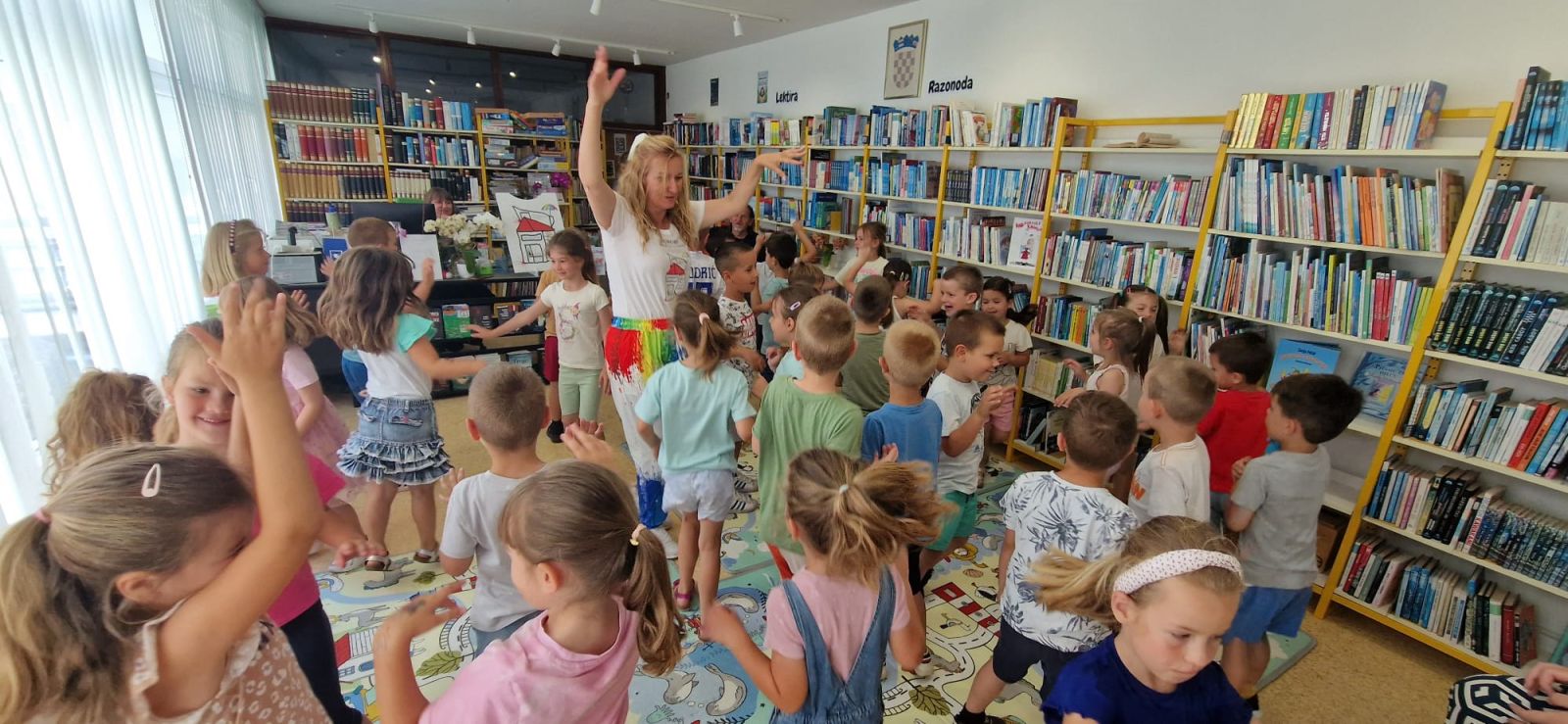 Druženje u knjižnici s Josipom i Ljiljanom Petrlić Pjer