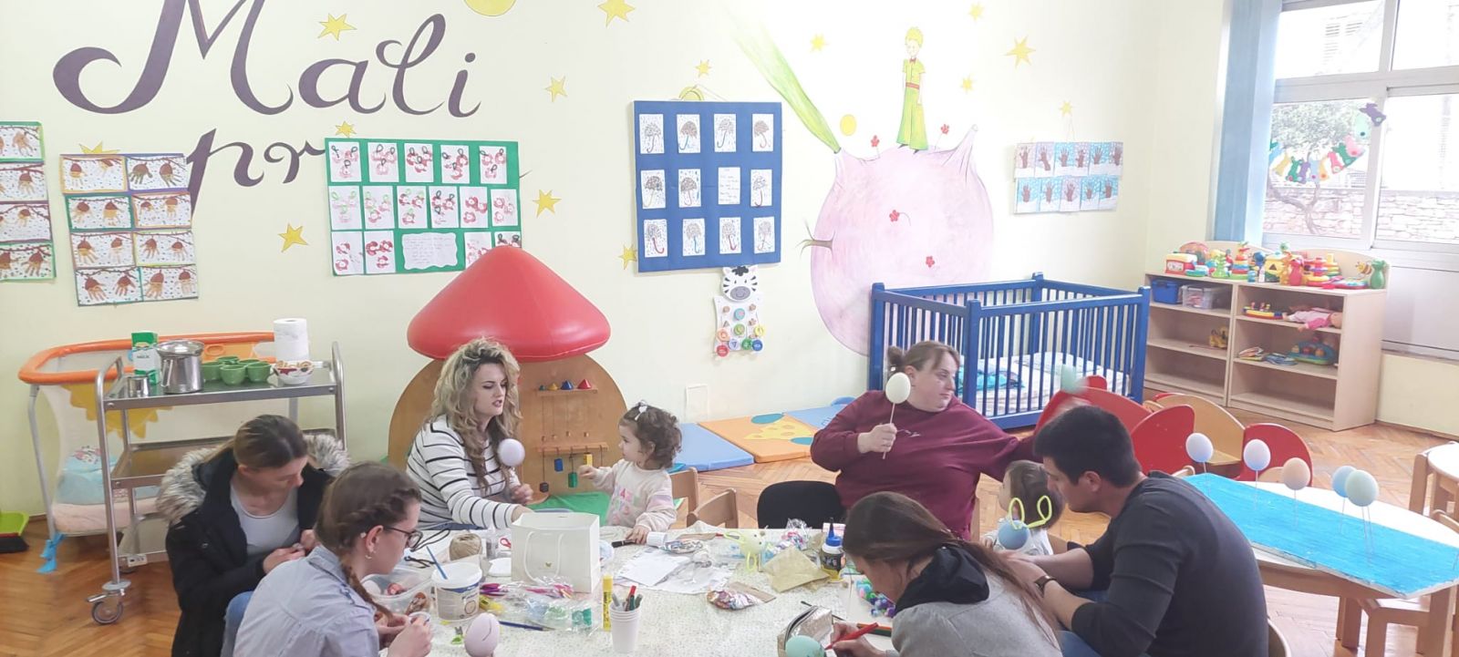 Uskršnje radionice u skupinama Mali princ i Mala sirena