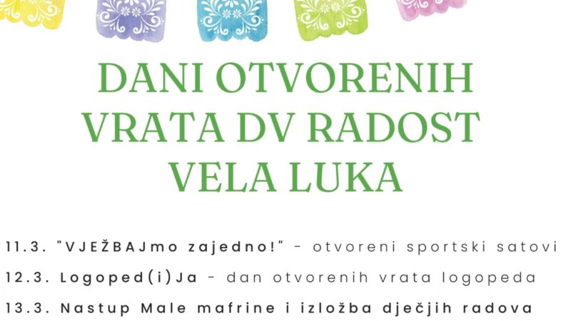 Dani otvorenih vrata vrtića 2024.