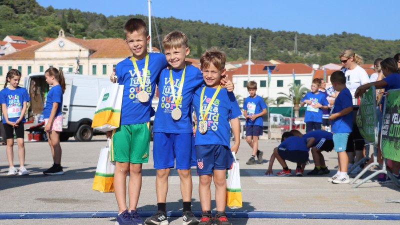 Predškolci na Vela Luka Outdoors-u 2025.